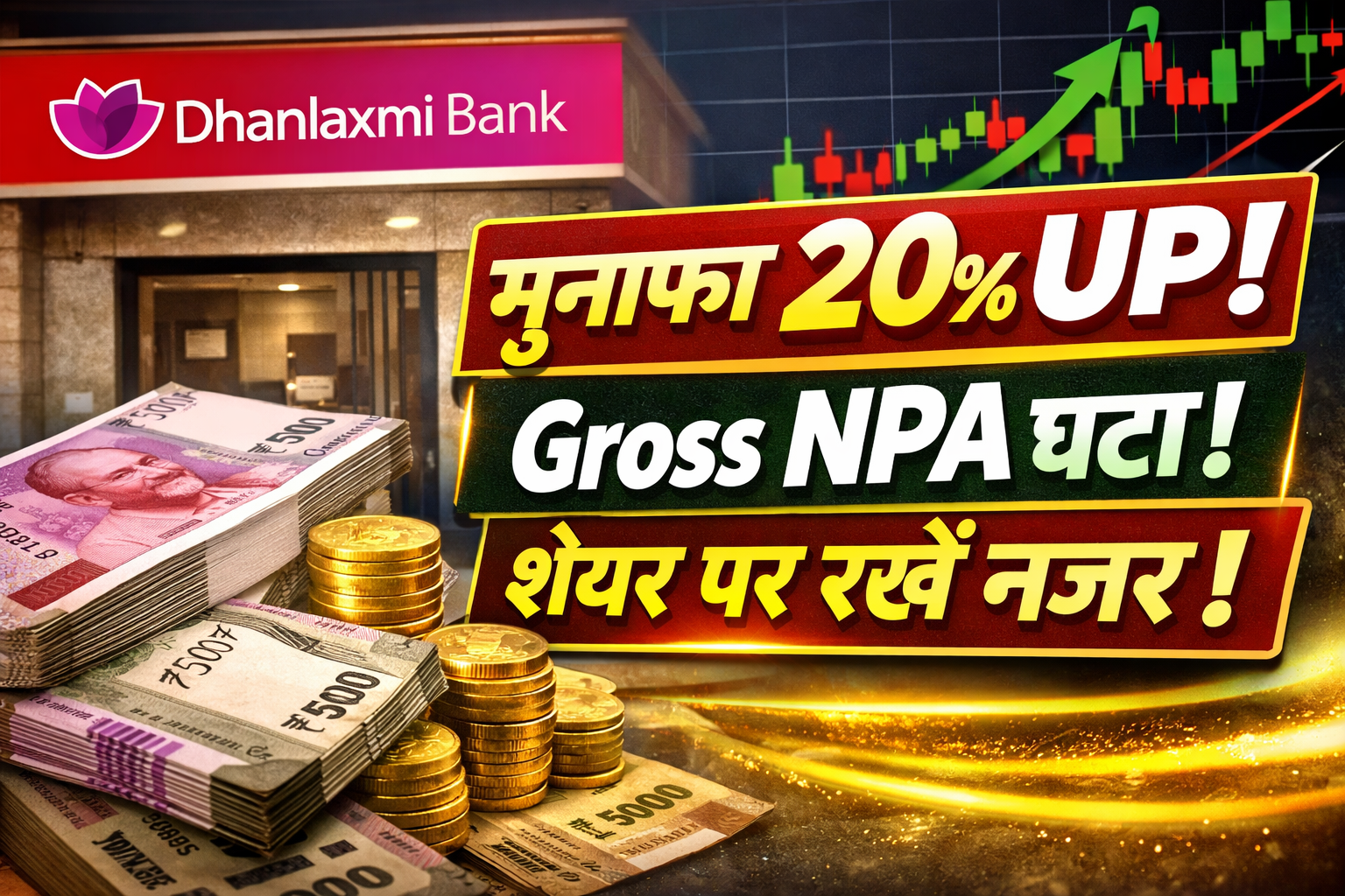 Dhanlaxmi Bank Q3 Results 2026: मुनाफे में 20% की उछाल, Gross NPA घटा – शेयर पर क्यों रखें नजर?